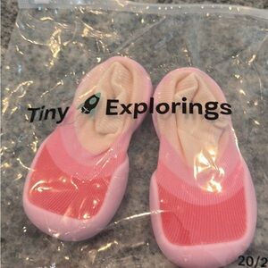 Tiny Explorings 12-18 months old Pink Baby Walker Shoes